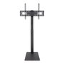 TooQ Soporte FS2285M-B de Suelo para TV 37-70" hasta 40 kg con Inclinación ±35° y Gestor Cables - Negro